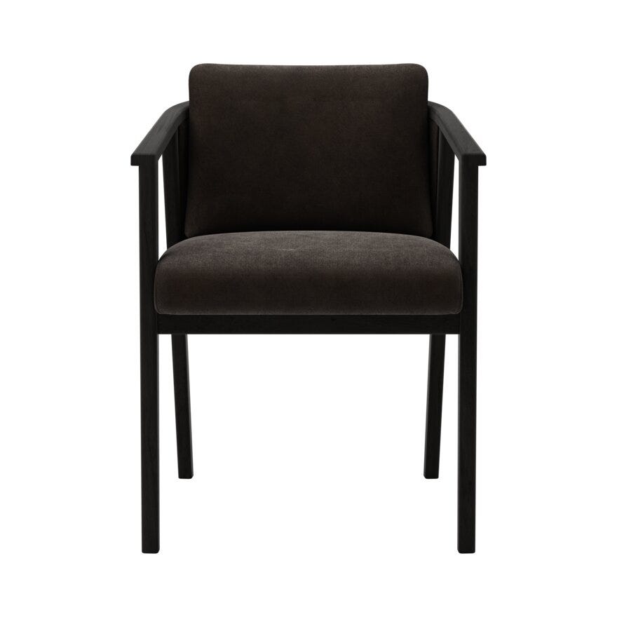 Signature Collection By Halvor Bakke SIGNATURE 1700 Spisestol med armlene i Grå designet av Halvor Bakke