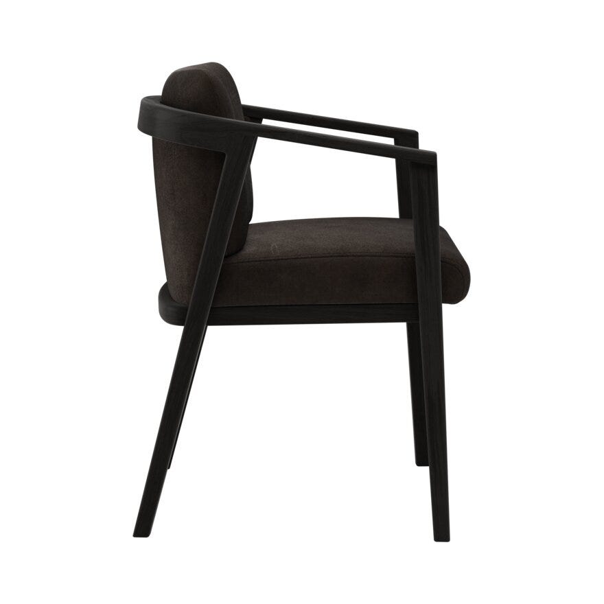 Signature Collection By Halvor Bakke SIGNATURE 1700 Spisestol med armlene i Grå designet av Halvor Bakke