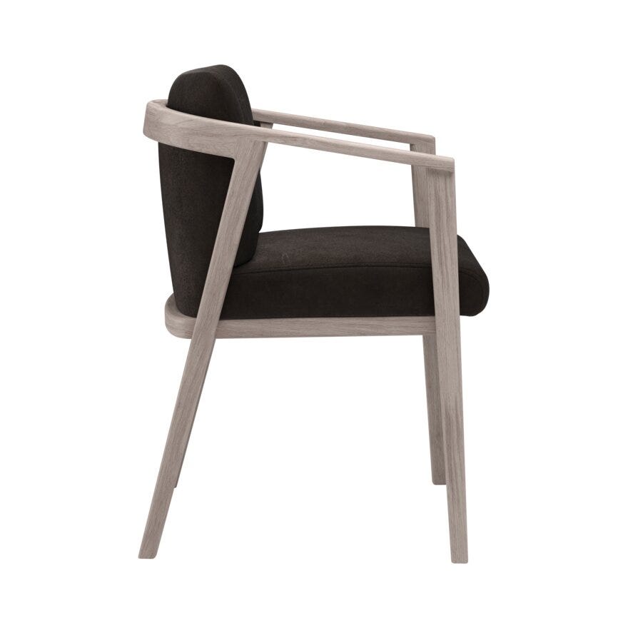 Signature Collection By Halvor Bakke SIGNATURE 1700 Spisestol med armlene i Grå designet av Halvor Bakke