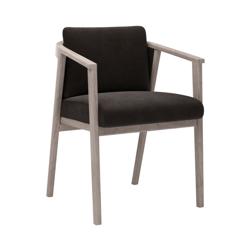 Signature Collection By Halvor Bakke SIGNATURE 1700 Spisestol med armlene i Grå designet av Halvor Bakke