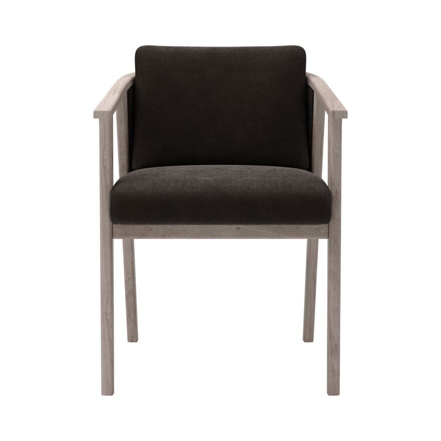 Signature Collection By Halvor Bakke SIGNATURE 1700 Spisestol med armlene i Grå designet av Halvor Bakke