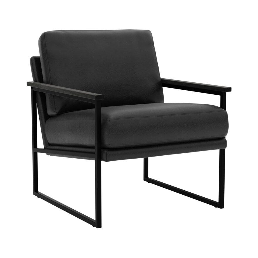 Signature Collection By Halvor Bakke SIGNATURE 950 Loungestol i Svart designet av Halvor Bakke