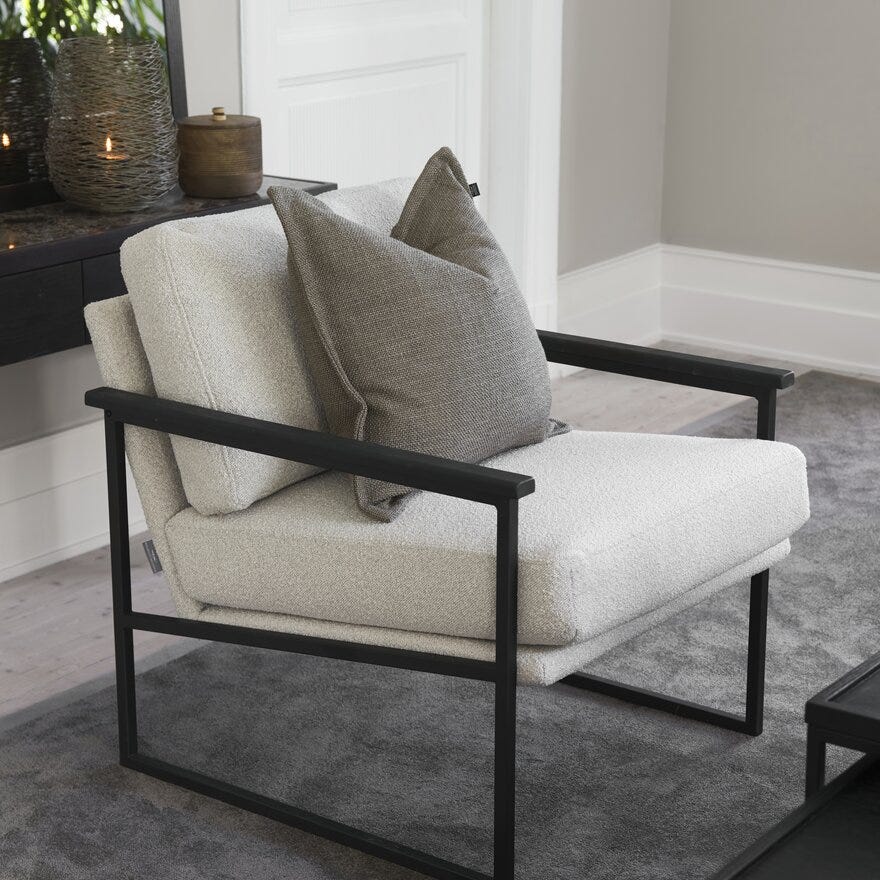 Signature Collection By Halvor Bakke SIGNATURE 950 Loungestol i Beige/natur designet av Halvor Bakke