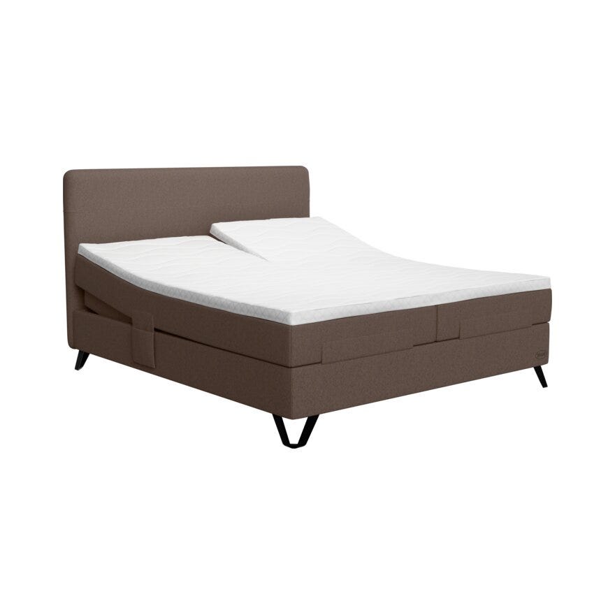 Jensen AMBASSADØR AQTIVE 2 Regulerbar seng 160x200 cm i Brun