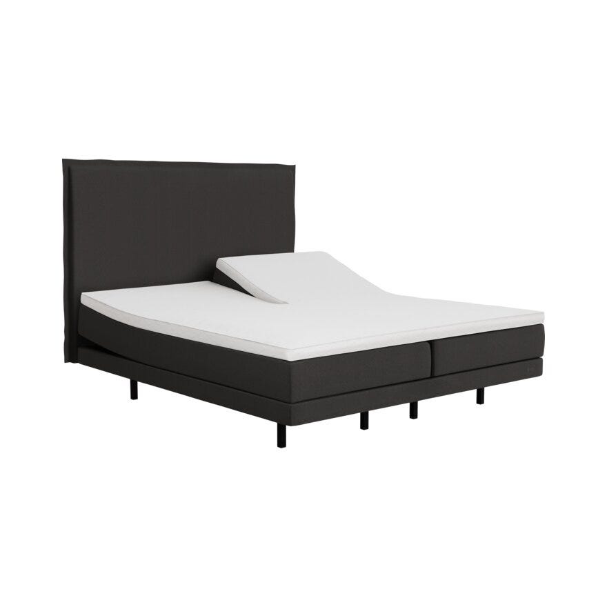 Jensen AMBASSADØR LEAN Regulerbar seng 160x200 cm i Svart