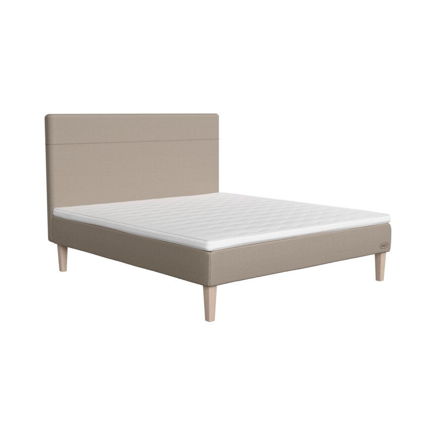 Jensen AMBASSADØR NORDIC Rammeseng 150x200 cm i Beige/natur