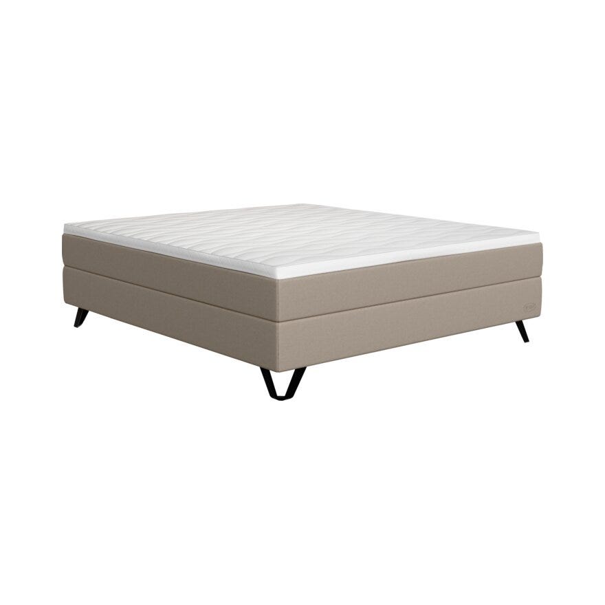 Jensen AMBASSADØR PLUS Kontinentalseng 150x200 cm i Beige/natur
