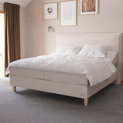 Diplomat Dream regulerbar seng 150x200