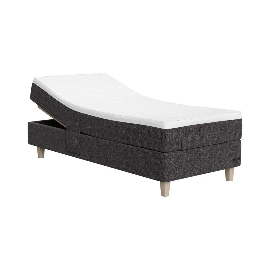 Jensen DIPLOMAT DREAM Regulerbar seng 90x200 cm i Grå