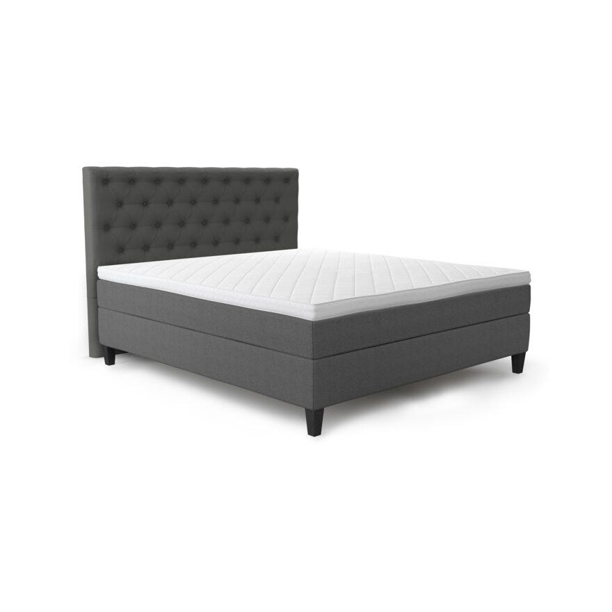 Jensen DIPLOMAT Kontinentalseng 180x200 cm i Grå