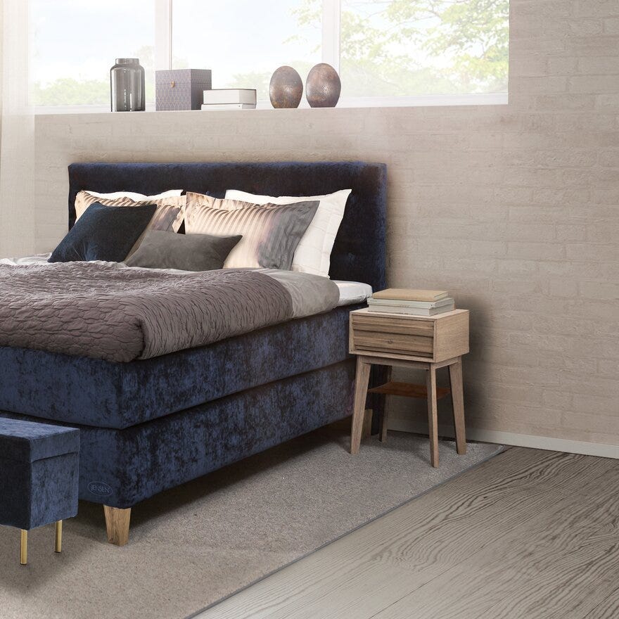 Jensen EICON Nattbord 39x34 cm i Hvit