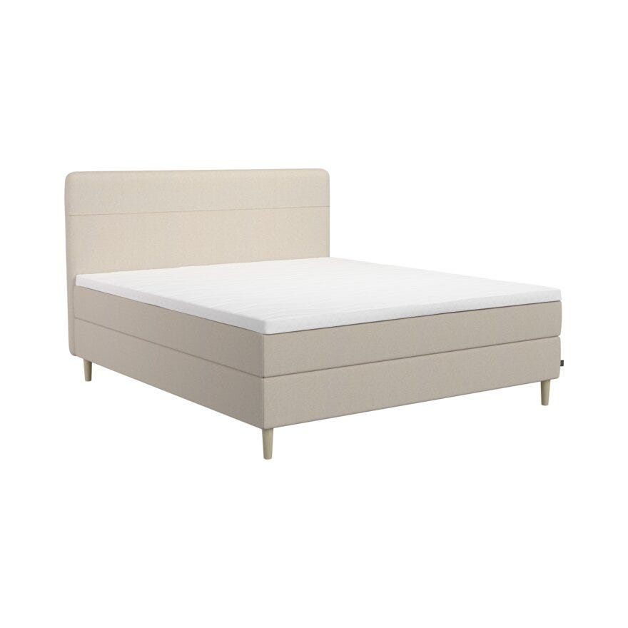 Jensen FIRST Kontinentalseng 150x200 cm i Beige/natur