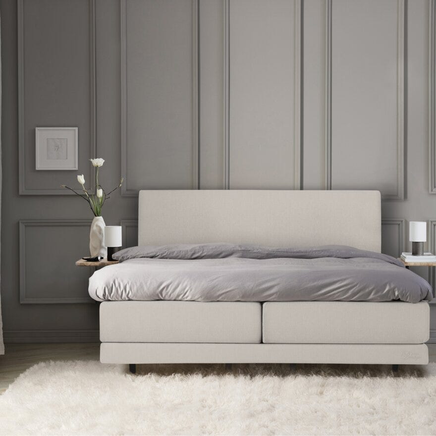 Jensen FENIX PLUS Sengegavl 120x125 cm i Grå