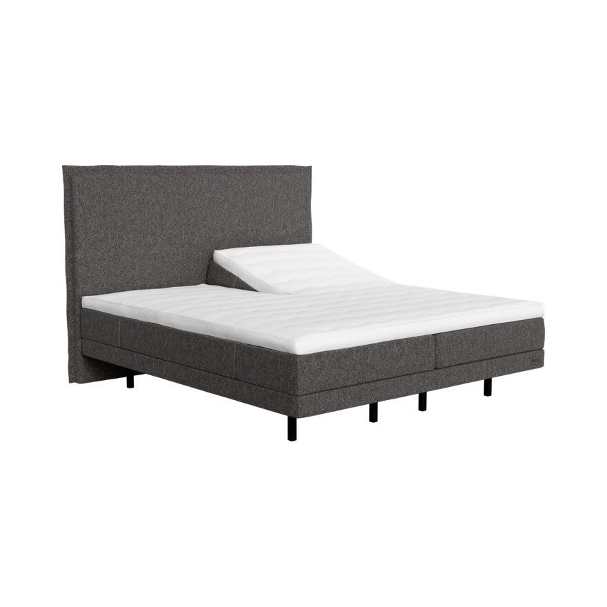 Jensen PRESTIGE LEAN Regulerbar seng 160x200 cm i Svart