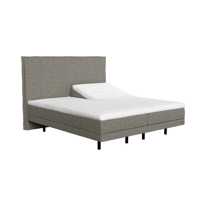 Jensen PRESTIGE LEAN Regulerbar seng 160x200 cm i Grå