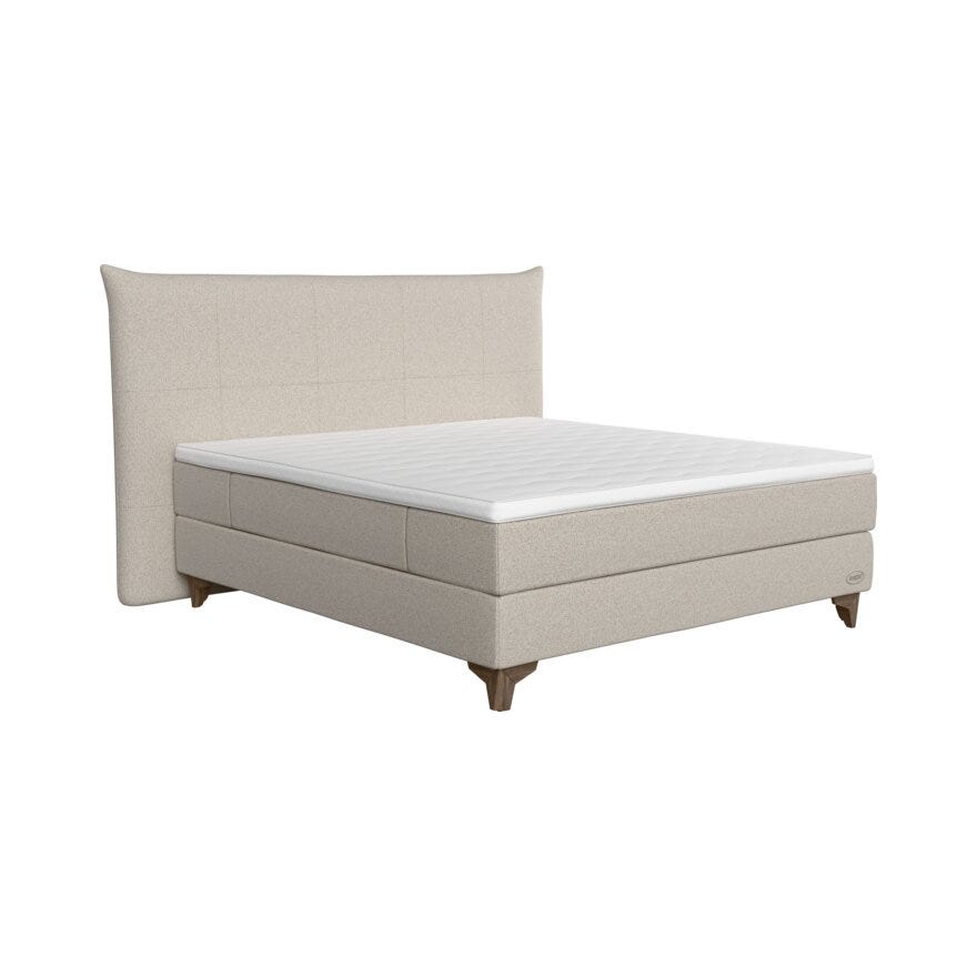 Jensen PRESTIGE Kontinentalseng 150x200 cm i Beige/natur