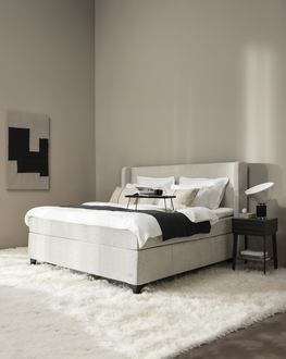 Jensen SUPREME ICON Kontinental med Exact 180x200 cm i Grå