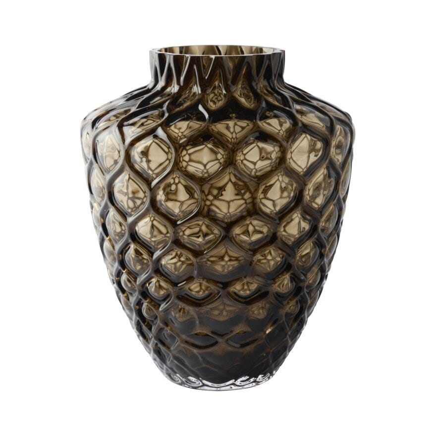 Sindig ANTERO Vase H26 cm i Brun