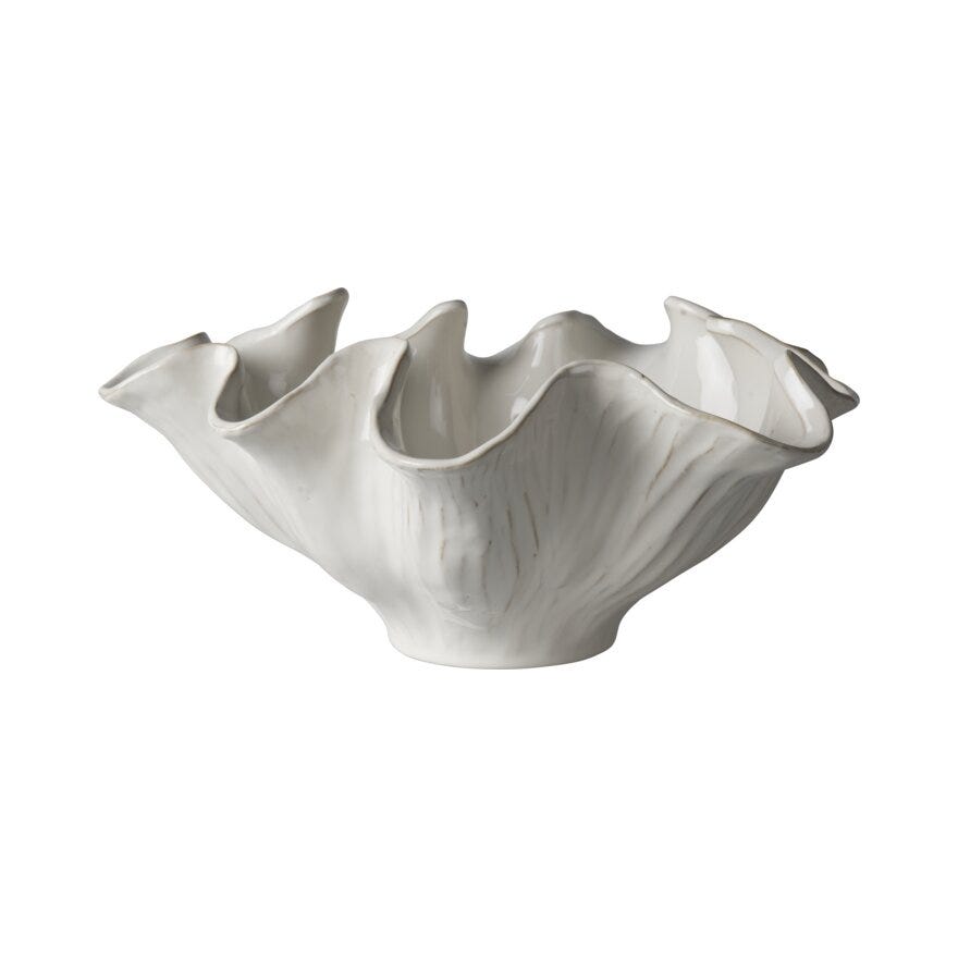 Sindig ARIEL Fat 35.5x35.5 cm i Hvit
