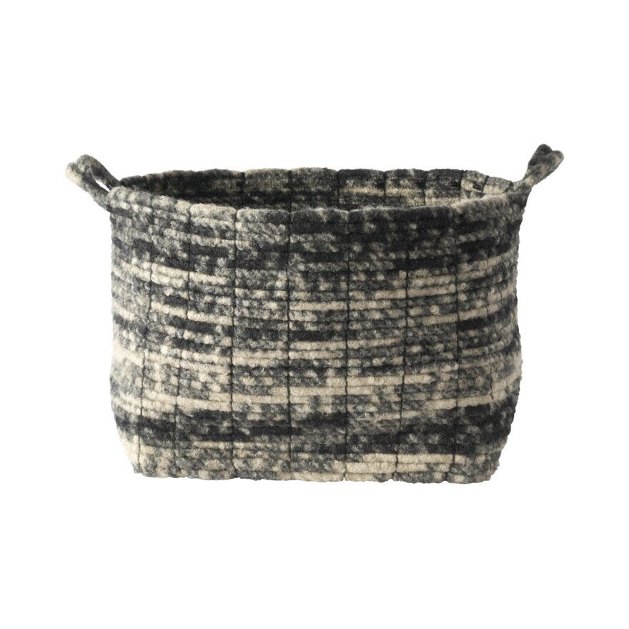 Sindig ARNO Kurv 22x32 cm i Grå