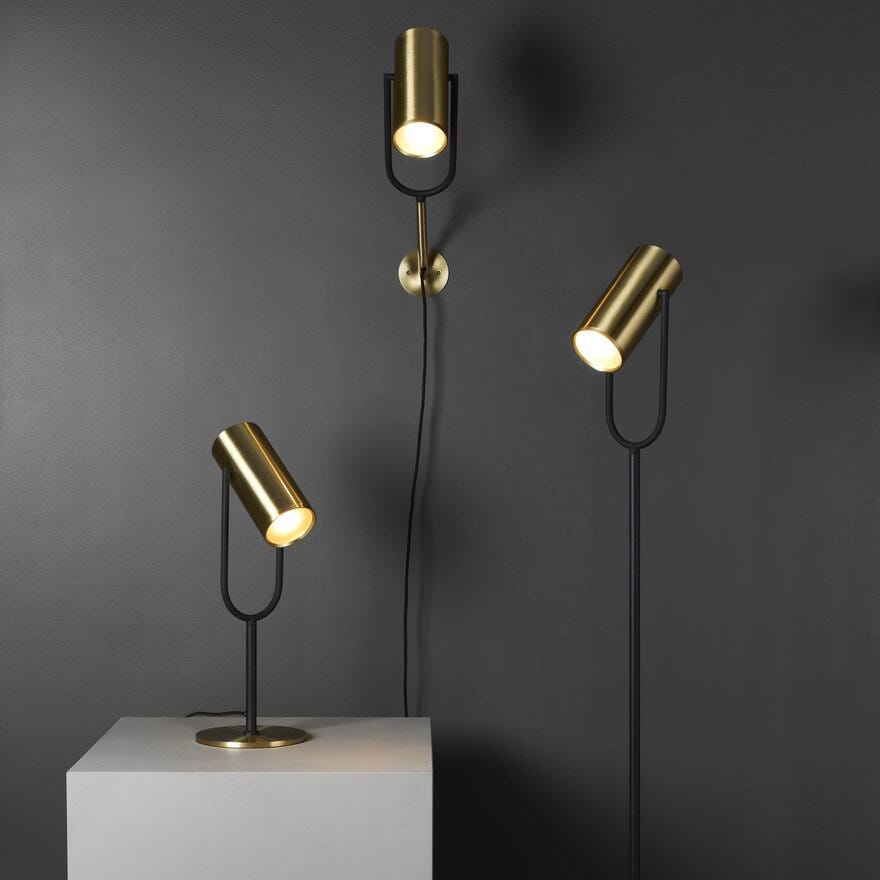 Sindig ASTRO Vegglampe H53 cm i Gul