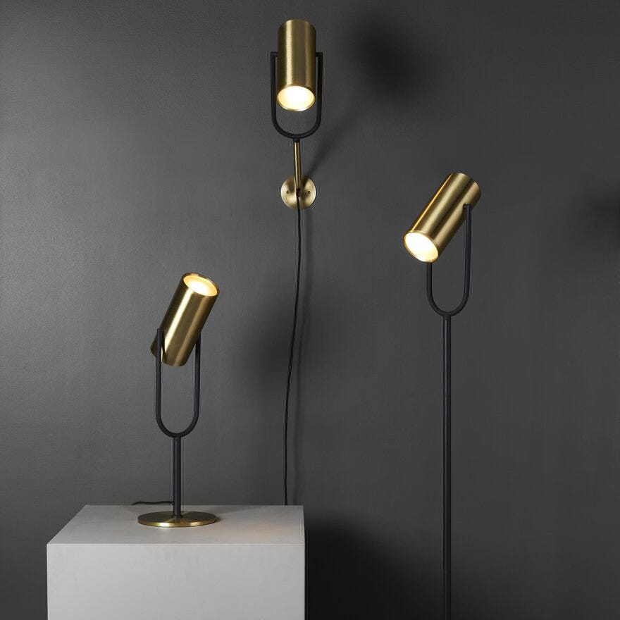 Sindig ASTRO Vegglampe H53 cm i Gul
