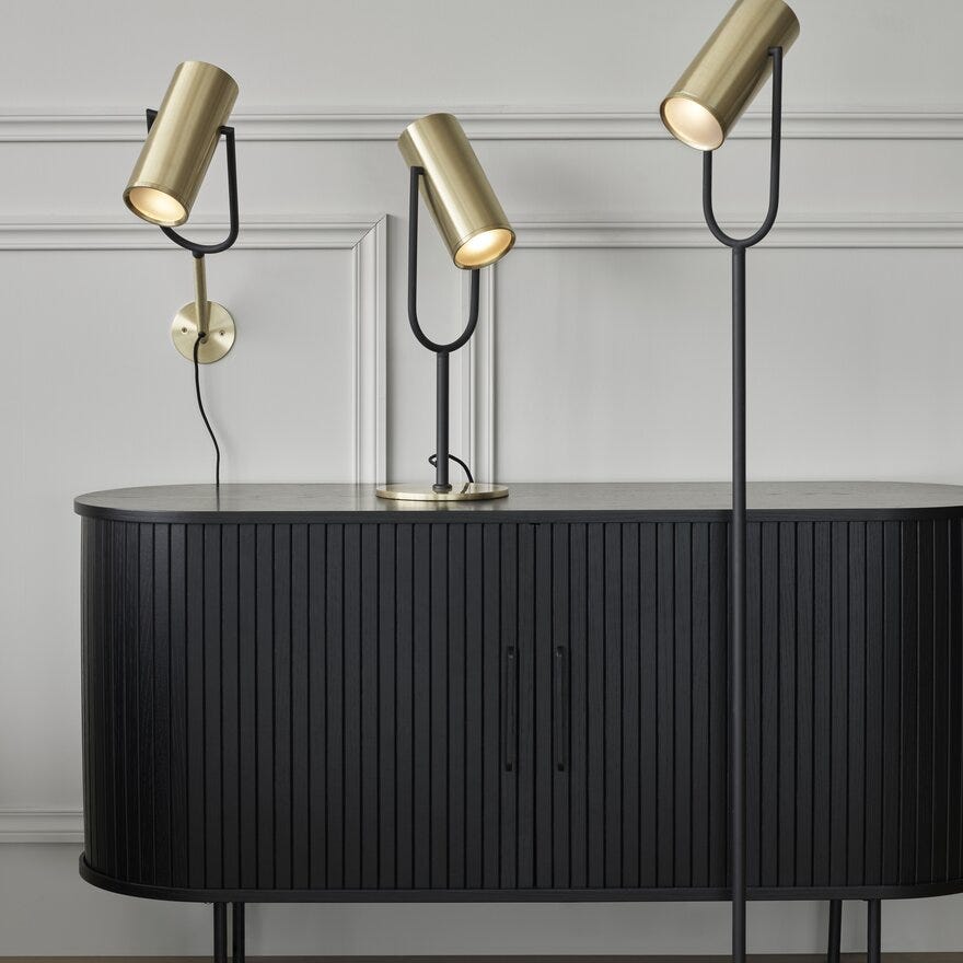 Sindig ASTRO Vegglampe H53 cm i Gul