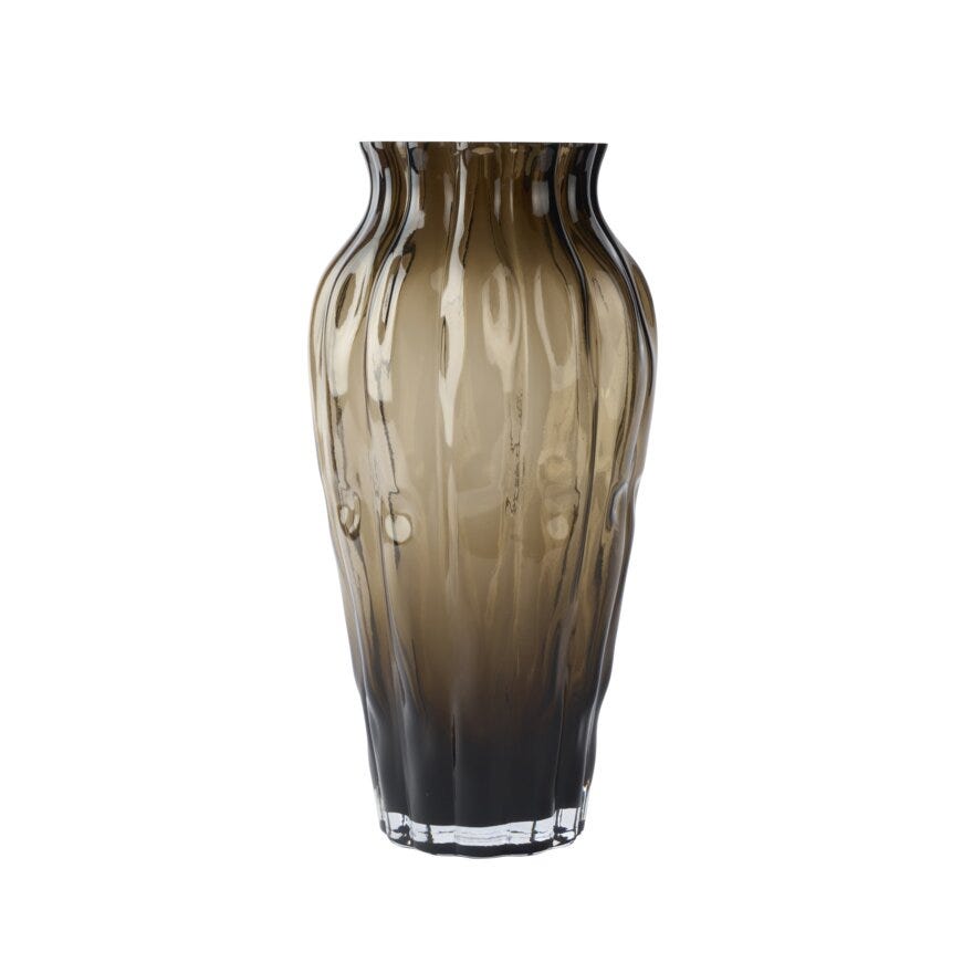 Sindig BACCIO Vase H35 cm i Brun