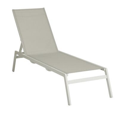 Beck hvit solseng 58.5x205
