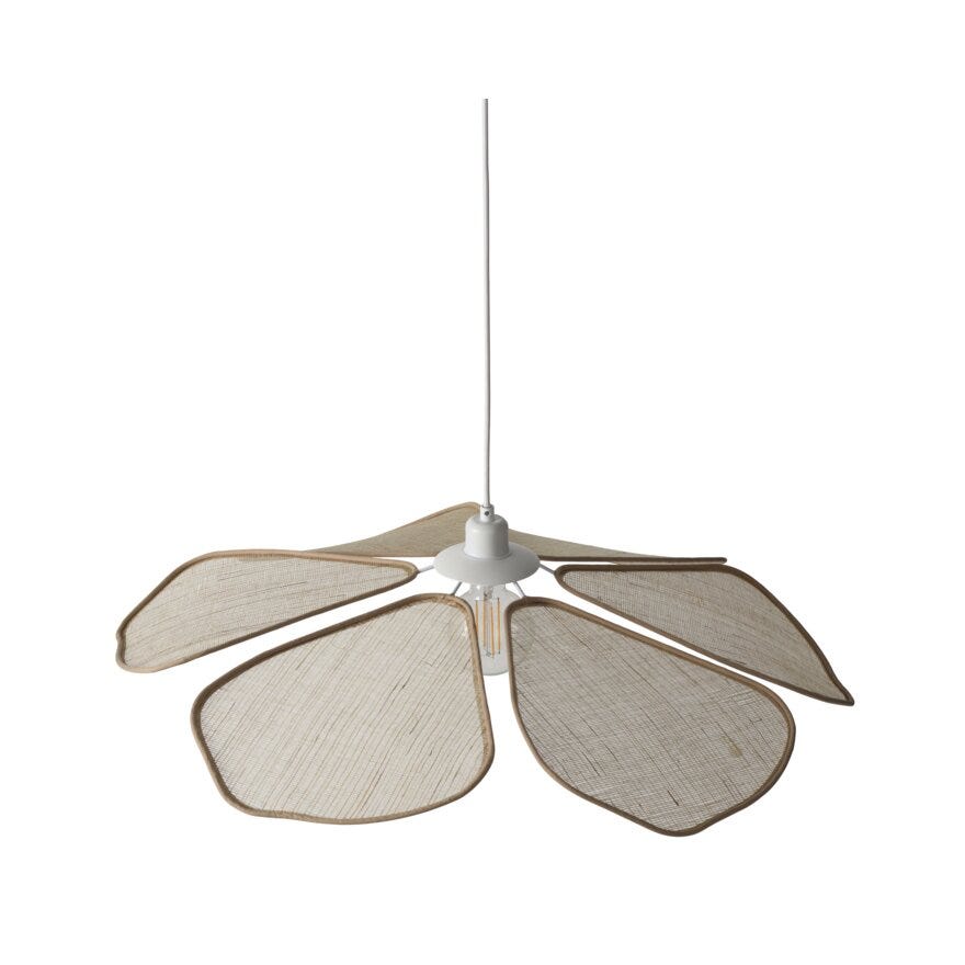 Sindig BLOM Taklampe Ø75 cm i Beige/natur