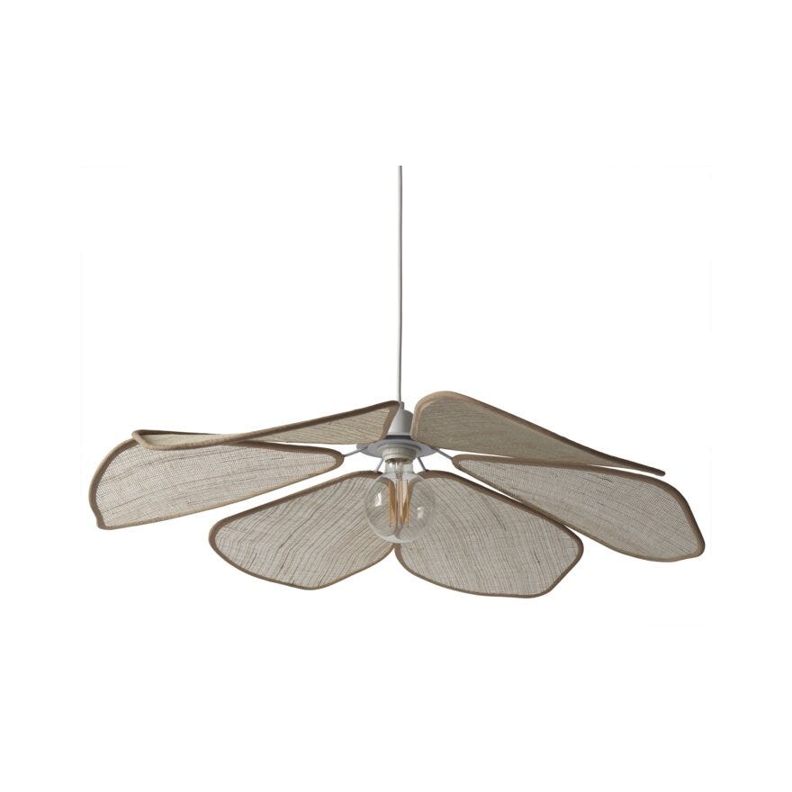 Sindig BLOM Taklampe Ø75 cm i Beige/natur