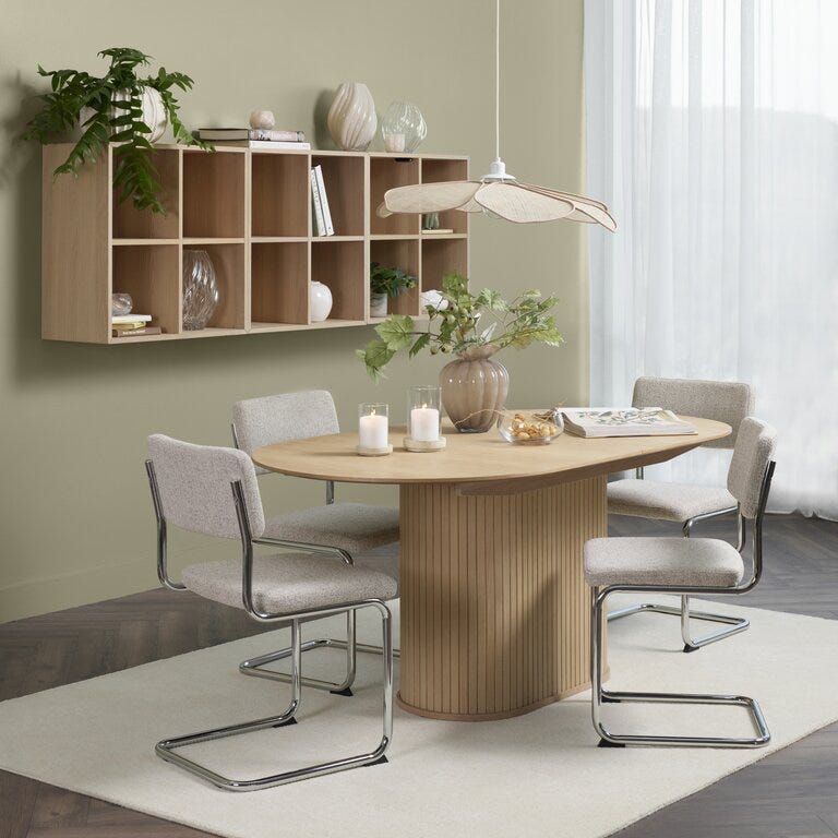 Sindig BLOM Taklampe Ø75 cm i Beige/natur