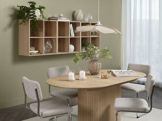 Sindig BLOM Taklampe Ø75 cm i Beige/natur