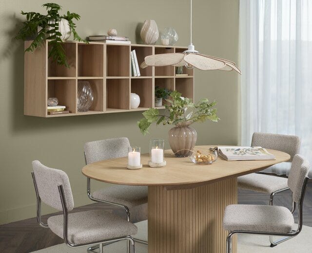 Sindig BLOM Taklampe Ø75 cm i Beige/natur