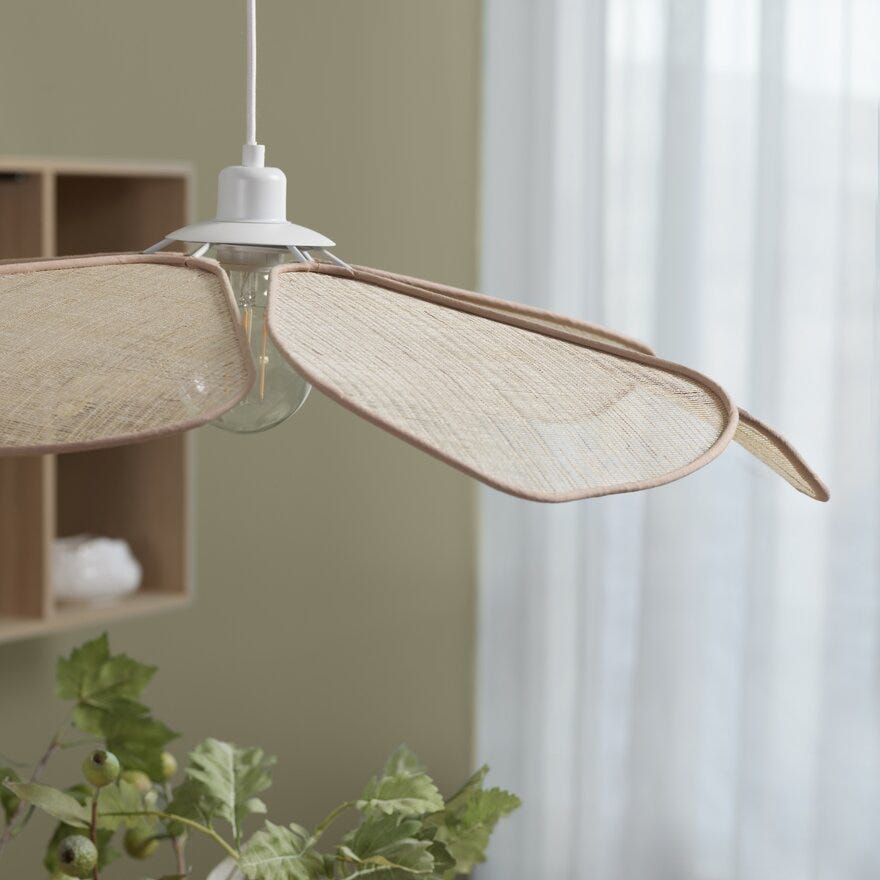 Sindig BLOM Taklampe Ø75 cm i Beige/natur
