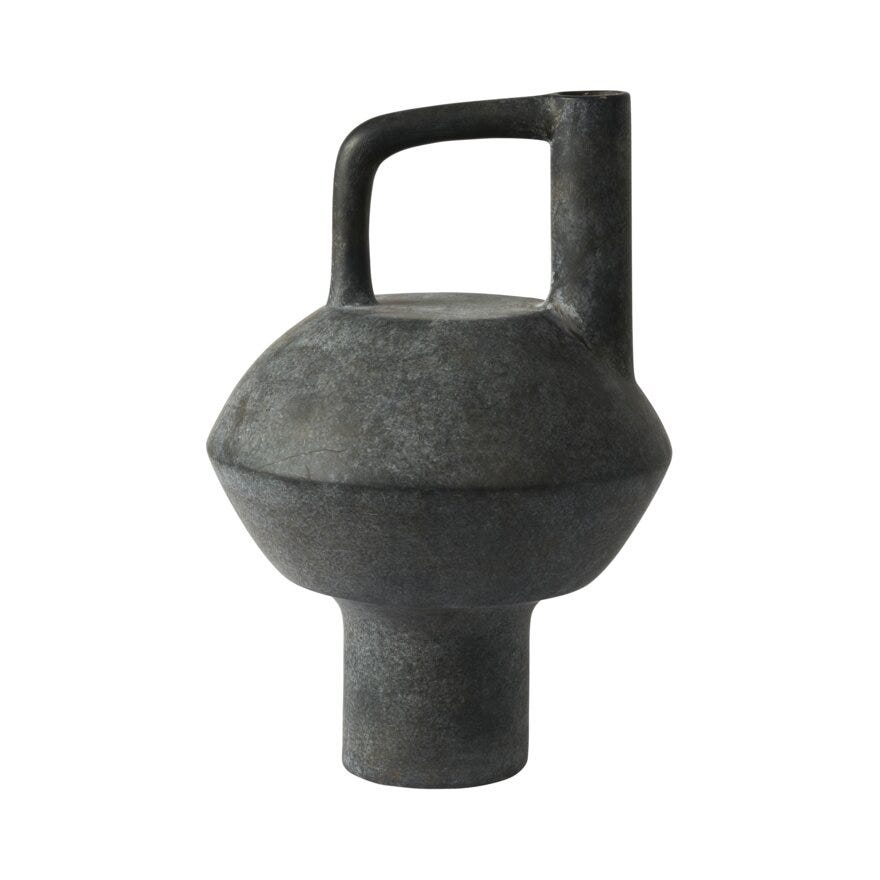 Sindig CANOS Vase H35 cm i Svart