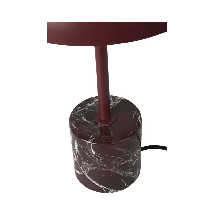 Sindig CETA Bordlampe H43 cm i Rød