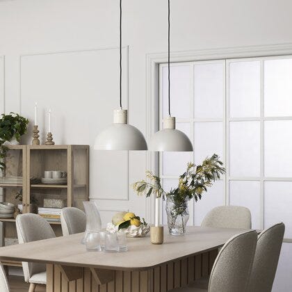 Ceta taklampe Ø32