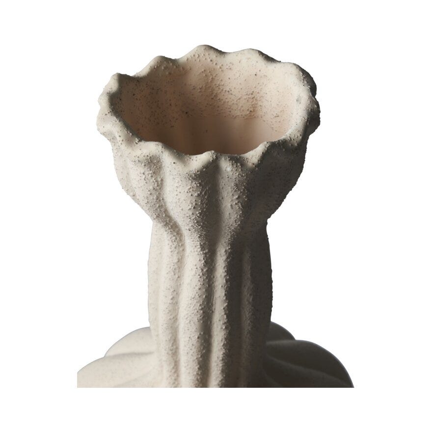 Sindig DESERT Vase H32 cm i Beige/natur