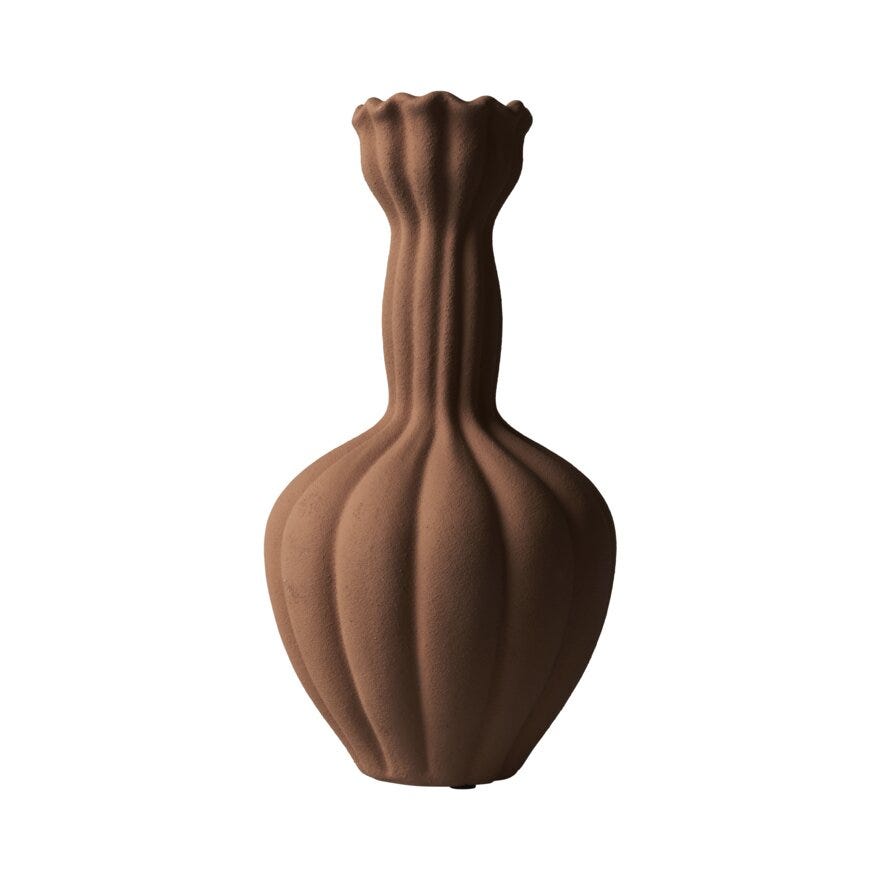 Sindig DESERT Vase H32 cm i Oransje