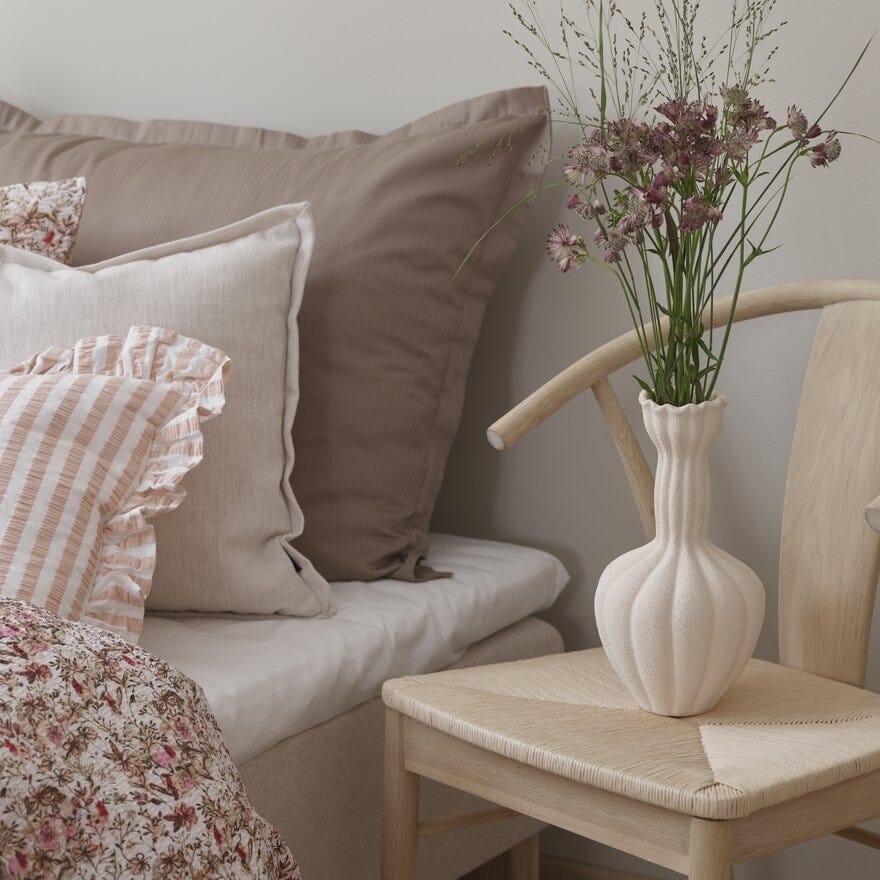 Sindig ELISABETH Hotellputetrekk 70x100 cm i Beige/natur