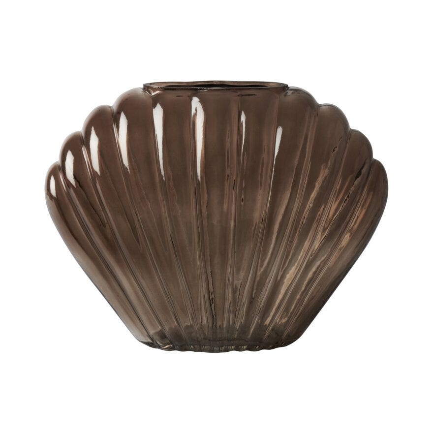 Sindig DORY Vase H21.8 cm i Brun