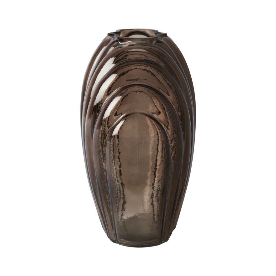 Sindig DORY Vase H21.8 cm i Brun