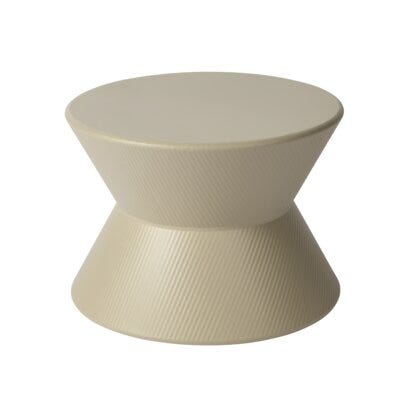 Sindig DRUM Pidestall H26 cm i Beige/natur