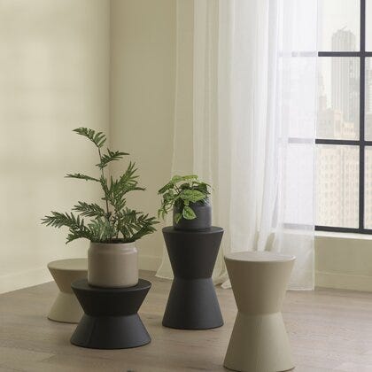 Sølvranke kunstig plante H26