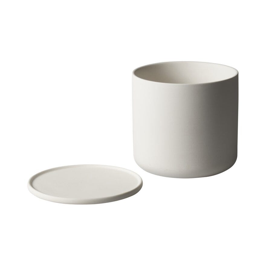 Sindig DUSTIE Blomsterpotte Ø13.2 cm i Hvit
