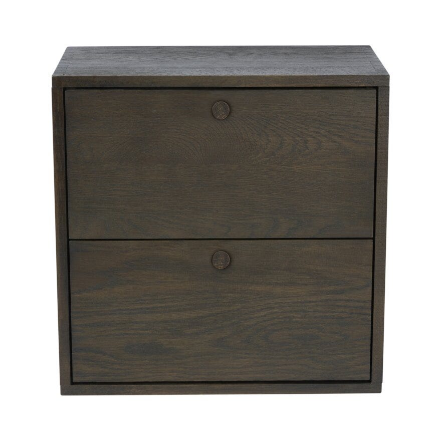 Sindig EKLUND Veggreol 30x18 cm i Brun