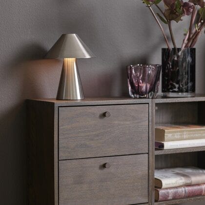 Massi oppladbar bordlampe Ø15