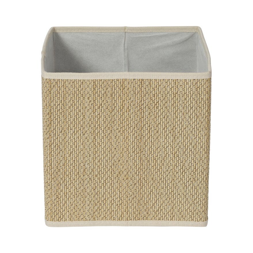 Sindig ELLEFSEN Oppbevaringsboks 30x30 cm i Beige/natur