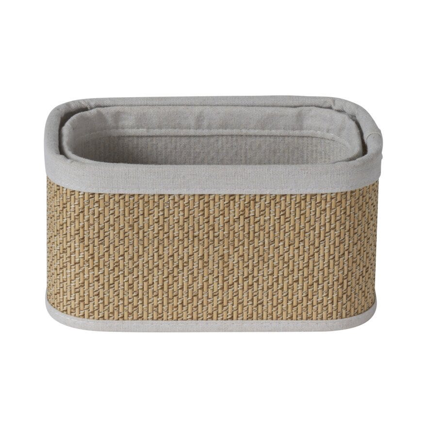 Sindig ELLEFSEN Kurvsett 24x15 cm i Beige/natur